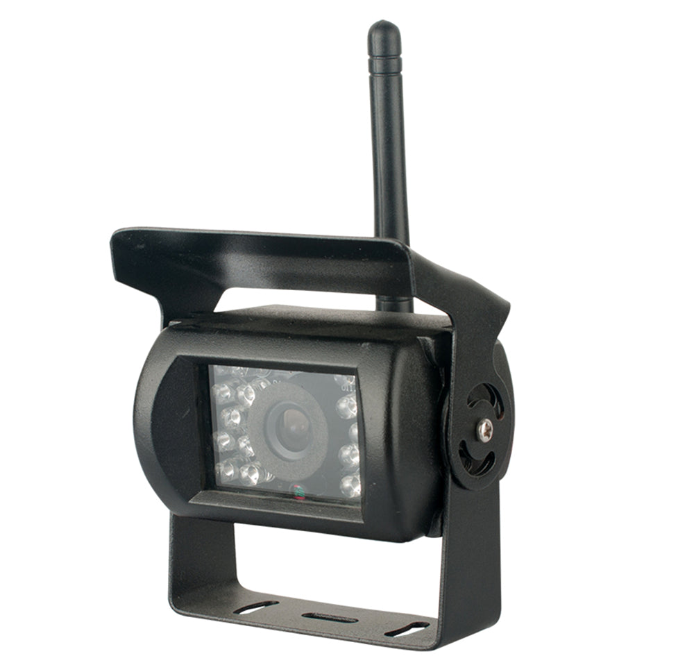 TD® Nouvelle Caméra de Recul Sans Fil 7 Pouces HD LCD Ecran+ 2x Caméra de Voiture Etanche pour Camion RV Bus Remorque +Allume-cigare