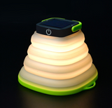 INN® Lumière télescopique flexible solaire de camping en plein air lumière à bulles LED pliable portable