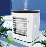 INN® Petit mini ventilateur de climatiseur de bureau ventilateur de refroidissement refroidisseur d'air usb humidification et