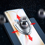 TD® Convient pour ONEPLUS 9 pro film de téléphone portable HD 3D incurvé anti-chute gelée film complet verre trempé