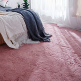 TD® Tapis de salon ou chambre - Microfibre extra doux - 80 x 180 cm - Rose