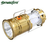 TD® Lanterne de bivouac LED campement camping bivouac éclairage nocturne 8 heures d'autonomie luminaire d'extérieur forêt randonnée