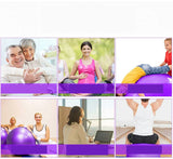 TD® yoga ballon 55cm résistant balle fitness gym exercice corps sain Pilates sport renforcement musculaire équilibre smooth sport do