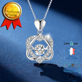 Collier intelligent femme battant coeur pendentif personnalité en forme de coeur collier Couple bijoux noël saint valentin ca