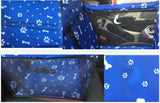 TD® Sac Siège de transport Portable Voiture pour Chien Chat Sac De Protection Sécurité Transporteur Voyage  Étanche Respirant  bleu
