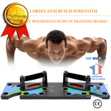 TD® 1 Set Push Up Rack Board 9 en 1 Body Building Fitness Exercise Tool Hommes Femmes Push-Ups Stand Pour Body Training Drop Shippin