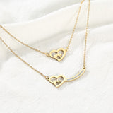 Dames Coffret Cadeau Ensemble de Bijoux Design Montre Collier Boucles D'oreilles Ensemble De Trois Pièces De Mode Étudiant Mo