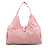 TD® Sac de voyage sac de rangement de voyage pliable couleur unie étanche grande capacité sac de fitness à une épaule sac de yoga