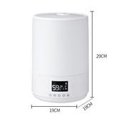 TD® Blanc givré intelligent avec humidificateur d'aromathérapie atomisé 4 litres humidificateur de lanterne à grand volume de brouil