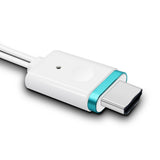 TD® Câble adaptateur pour téléphone portable 2m Câble iPhone vers hdmi HD  Pour téléphones portables vers projecteurs TV Câble HDMI