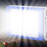 TD® Banque d'énergie solaire super grande capacité 20000 mAh puissance mobile extérieure étanche LED camping lumière section mince