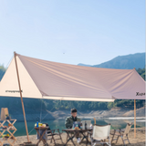 Auvent extérieur grande tente de plage de camping portable imperméable à la pluie et auvent de camping auvent de protection s