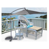 TD®  Grand parasol protection contre soleil ombrelle anti uv extérieur décoration mobilier utilisation simple solide et léger