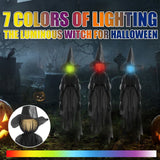 TD® Halloween decoration halloween commande vocale main dans la main sorcière atmosphère mise en page décoration éclairage accessoir
