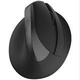 INN® Souris noire Verticale Verticale Souris Bluetooth Double Mode Poignet Noir Souris Sans Rechargeable Conception Ergonomique Sour