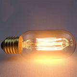 TD® American Edison rétro antique décoratif ampoule à filament de tungstène 230V lampe à incandescence droite maison