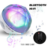 TD® Haut parleur boule spot scène enceinte Bluetooth portable waterproof lampe puissance télécommande téléphone appareil USB musqiue