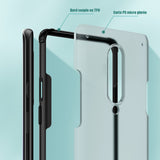 TD® Convient pour la coque de téléphone portable oneplus 8pro coque tout compris anti-chute semi-perméable givrée