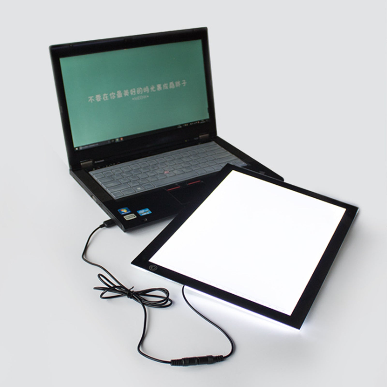 TD® Table lumineuse A4 dessin photo enfant led usb portable graphique ultra-plate traçant tablette luminosité tactile artiste tatoua