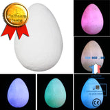 TD® Lampe LED 3D en forme Oeuf multi-couleur -imprimé Oeuf lumière nuit, lune, exotique pour table - Veilleuse de décoration chambre