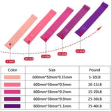 TD® 5pcs Accessoires Fitness - Musculation,Bandes de résistance de Yoga de forme physique d'entraînement bandes de caoutchouc