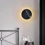 TD® Applique murale intérieure décoration Lumières mural Lampe décorative couloir interrupteur Noir salle de bain extérieur industri