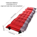 TD® Matelas gonflable de couchage - lit de camping tapis gonflable pour voyage - équipement randonnée