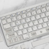 TD® Kit clavier et souris Bluetooth ，78 touches Bluetooth 3.0 ，Mini Tablette Ordinateur portable Universel