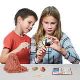 TD® Enfants creuser jouet volcan éruption pierre bricolage puzzle archéologique volcan modèle plâtre jouet