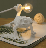 TD® Lampe de table caméléon applique murale salon chambre design nordique résine moderne