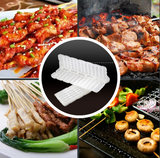 Enfileur de viande BBQ barbecue enfileur de viande Brochette de viande Ustensiles de barbecue Insert de viande Stringer campi