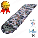 Sac de couchage camouflage numérique Sac de couchage de camping en plein air Sac de couchage Couple Sac de couchage sale Sac
