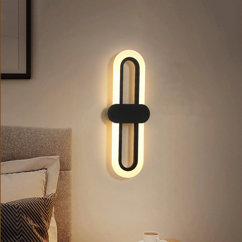 Lumière d'art LED de personnalité créative (noir)