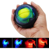 TD® Accessoires Fitness - Musculation,Entraîneur de balle de poignet de balle de puissance musculaire de LED - Type orange