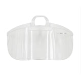 TD® Visière de Protection Réutilisable 10pcs Transparent Protection Visage Anti-Salive Anti-buée Couvre Bouche et Nez Facial Protect