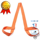 TD® Accessoires Fitness - Musculation,Haute qualité réglable Yoga ceinture coton Durable Yoga tapis sangle ceinture - Type orange