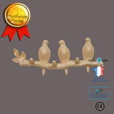 Cintre Patère Multifonctionnel Créativité nordique Derrière la porte Patère Birdie Patère Patère  non marquant Vêtements à su
