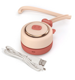 INN® Ventilateur mignon animal de compagnie suspendu cou mini ventilateur de charge USB portable étudiant fille enfant pas de fan de