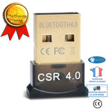 INN® Adaptateur Bluetooth USB 4.0 Récepteur audio Bluetooth CSR4.0 Prise en charge de l'émetteur Bluetooth Win8 / 10