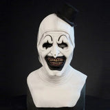 TD® Halloween film et télévision autour de l'âme brisée masque de clown habiller couvre-chef en latex cosplay horreur visage de clow