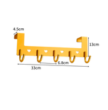 Patère crochet ménage cintre en métal sur mur derrière la porte chambre manteau et chapeau crochet porche vêtements crochet c
