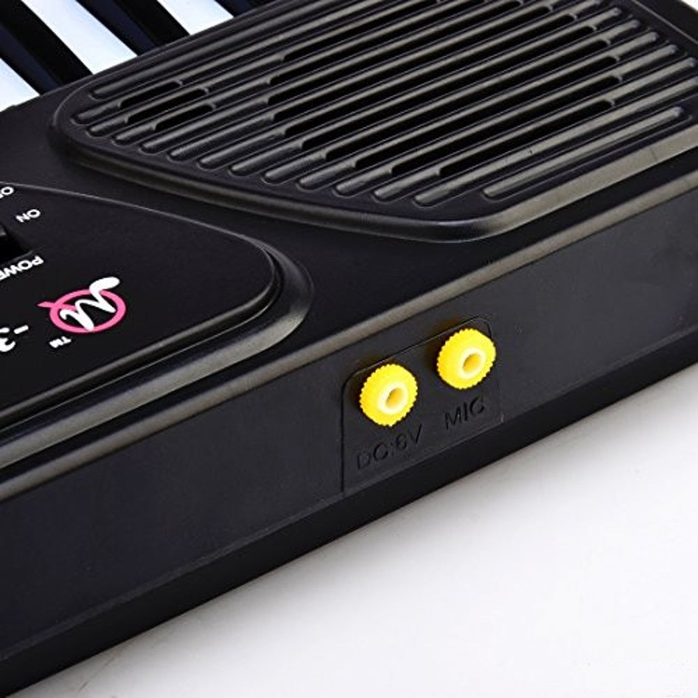 TD® Piano électrique pour enfants instrument son rythme micro alimentation 4 piles AA 37 touches Conception ABS Accessoire musical