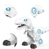 TD® Robot dinosaure  mécanique  intelligent  télécommandé  avec puzzle lumière et musique jouet pour enfants télécommandé électrique