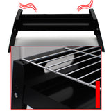 TD® Barbecue en plein air camping pliant ventilation tridimensionnelle portable barbecue en acier inoxydable épaissi au charbon de b