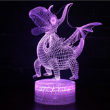 TD® Veilleuse 3D tactile colorée blanche