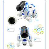 TD® maginifique chien electronique musical de compagnie enfant qui marche qui court robot interactif pas cher mini jouet lumiere