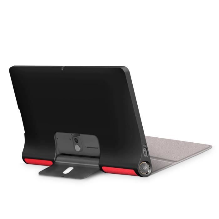 Coque pour Lenovo Yoga Smart Tab YT-X705F- Etui Housse Support Intégré Multi-Angle