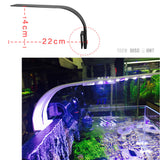 TD® lampe aquarium led 30 cm de chevet exterieur de bureau enfant noir à pince interieur pas cher eclairage photosynthese chauffage
