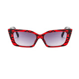 TD® Lunettes de soleil œil-de-chat grandes lunettes de soleil V femmes petit cadre nouveau pare-soleil anti-ultraviolet