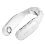 TD® Cou suspendu petit ventilateur portable usb mini refroidissement silencieux cou suspendu sans feuilles refroidissement complet